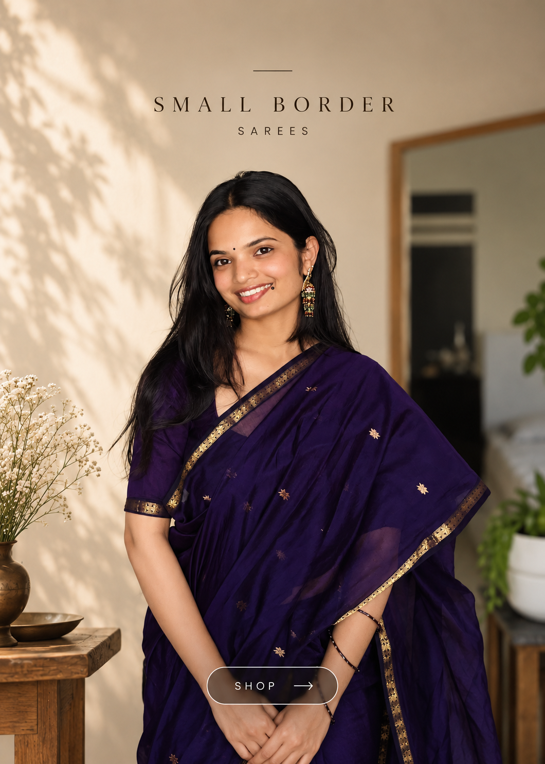 Chameli Saree Small Border
