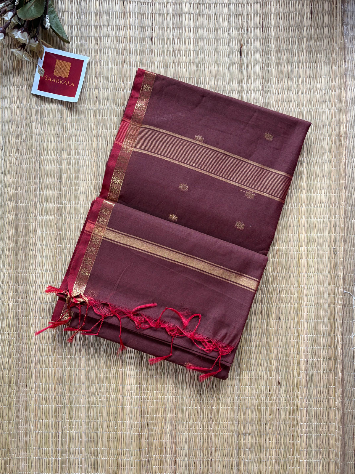 Maheshwari Semi Cotton Saree