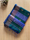 Morpankhi Lotus Maheshwari Handloom Saree