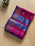 Rimjhim Lotus Maheshwari Handloom Saree