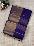 Ruii Phool Broad Border Maheshwari Handloom Saree
