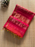 Satrani Dual shaded Maheshwari Handloom Saree
